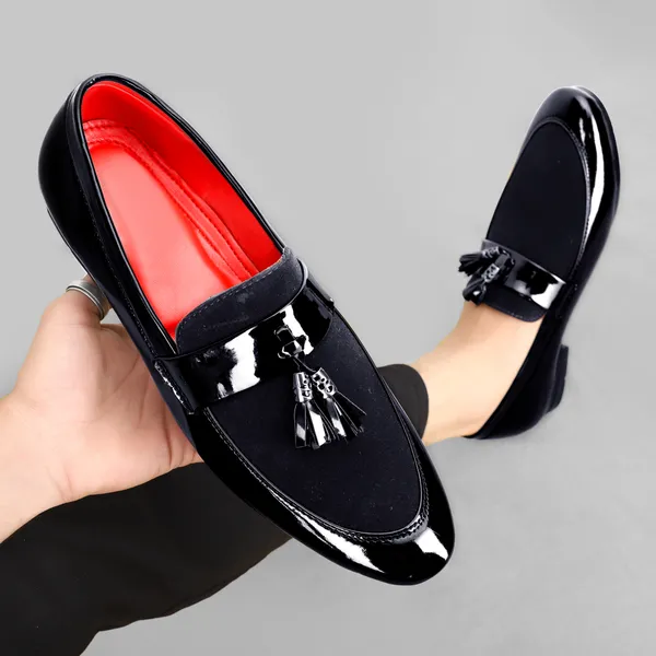 Black_Synthetic_Leather_Loafer_For_Men