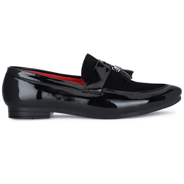 Black_Synthetic_Leather_Loafer_For_Men