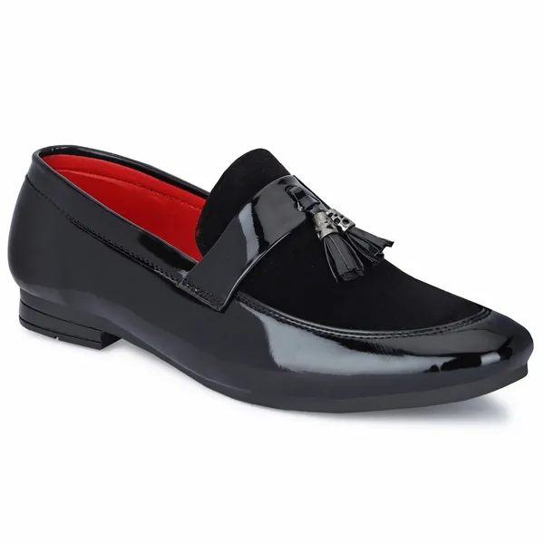 Black_Synthetic_Leather_Loafer_For_Men