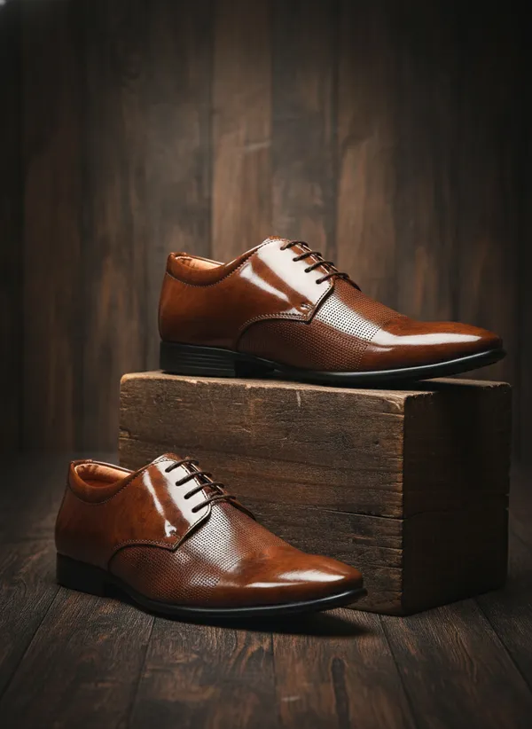Tan_Synthetic_Leather_Formal_Shoes_For_Men