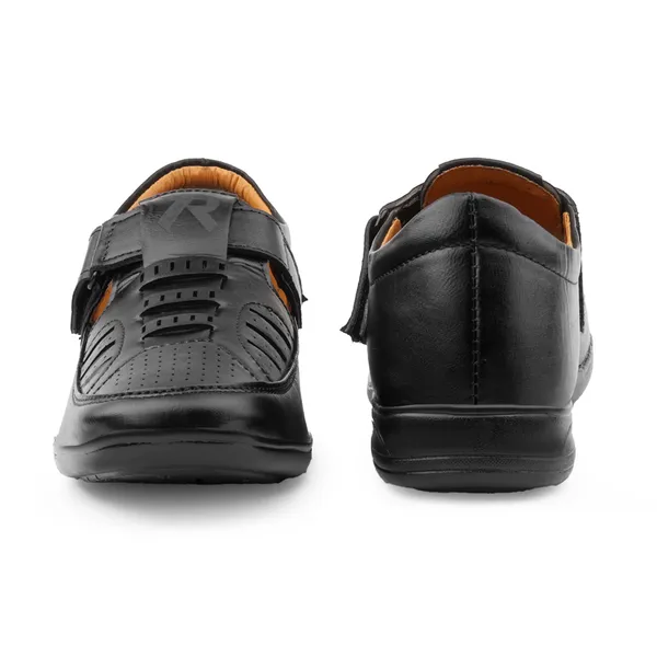 Black_Synthetic_Leather_Sandal_For_Men