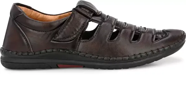 Brown_Synthetic_Leather_Sandal_For_Men