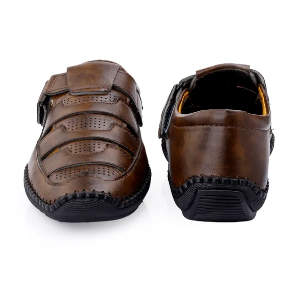 Brown_Synthetic_Leather_Sandal_For_Men