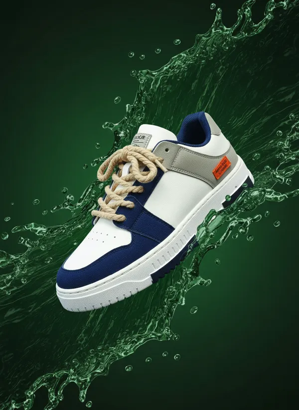 Blue_Synthetic_Leather_Casual_Shoes_For_Men