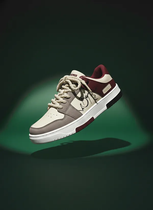 Red_Synthetic_Leather_Casual_Shoes_For_Men