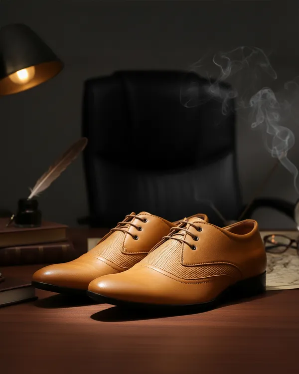 Tan_Synthetic_Leather_Formal_Shoes_For_Men
