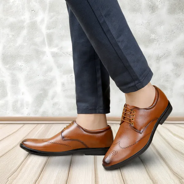 Tan_Synthetic_Leather_Formal_Shoes_For_Men