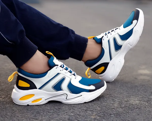 Blue_Mesh_Sports_Shoes_For_Men