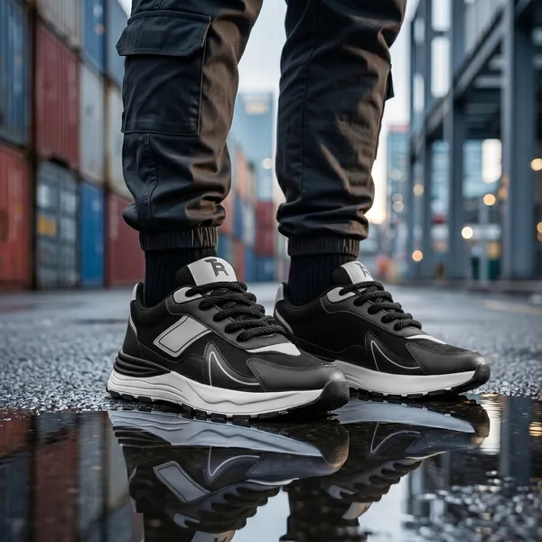 Black_Mesh_Sports_Shoes_For_Men