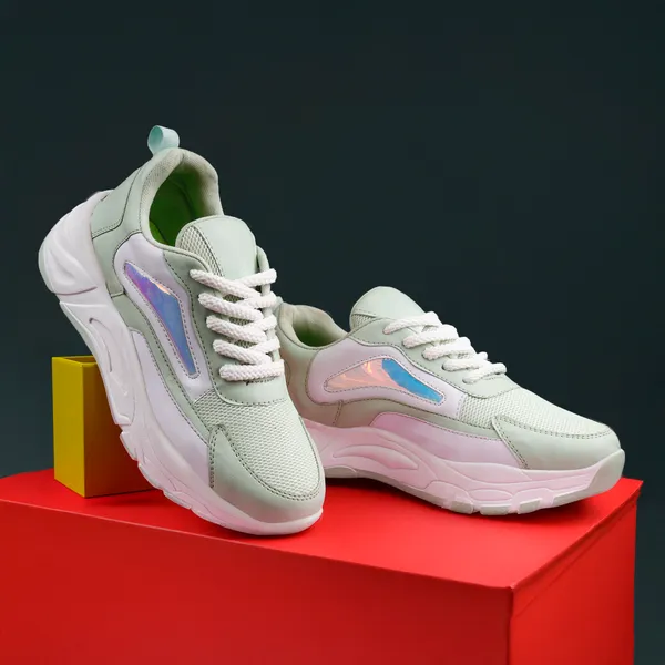 Green_Synthetic_Leather_Casual_Shoes_For_Men