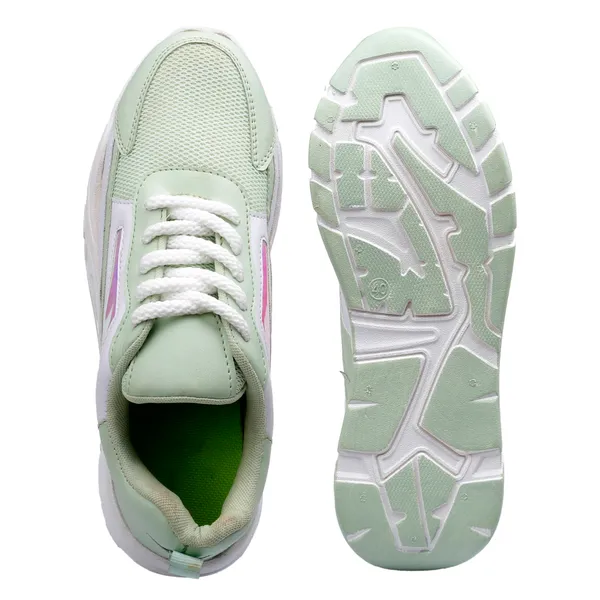 Green_Synthetic_Leather_Casual_Shoes_For_Men