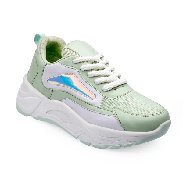 Green_Synthetic_Leather_Casual_Shoes_For_Men