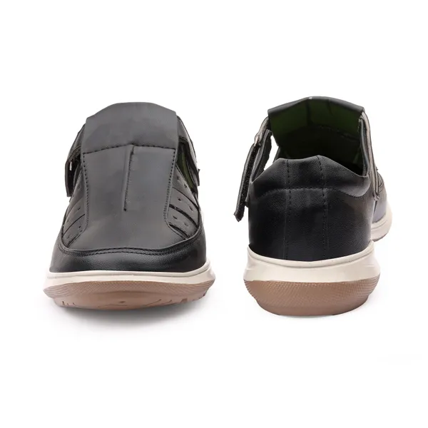 Black_Synthetic_Leather_Sandal_For_Men