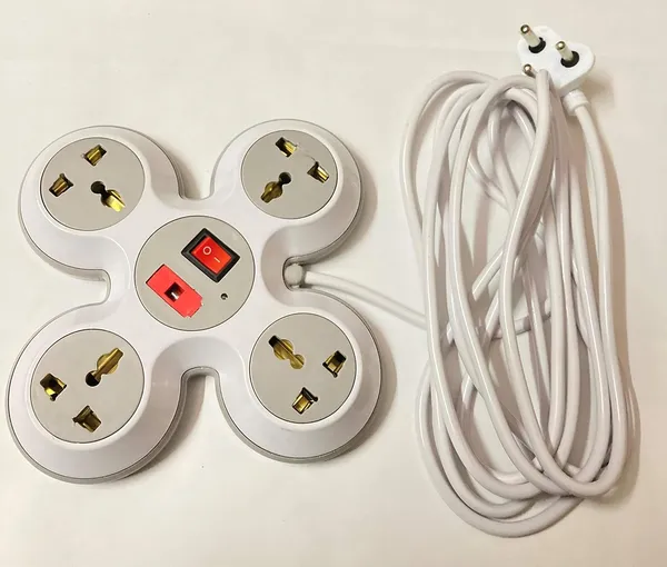 Mlu_4_1_Round_Strip_4_Mtr_Extension_Cord_6_Amp_4_Universal_Multi_Plug_Point_Extension_Board_With_Led_Indicator_-_Pack_of_2