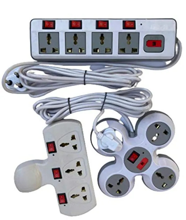 Mlu_Combo_Of_3_Ext_Board_With_4_Mtr_Extension_Cord_6_Amp_4_Universal_Multi_Plug_Point_Extension_Board_With_Led_Indicator