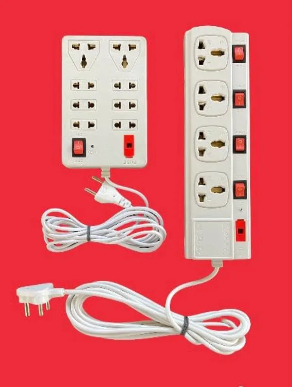 Mlu_Extension_Bord_Combo_Of_8_1_And_4_4_Universal_Pluge_With_Safety_Fuse_And_Led_Light_Abs_Shock_Proof_Body