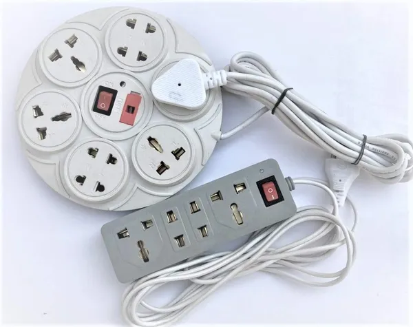 Mlu_Abs_Extension_Board_Combo_Of_8_1_Round_4_1_Long_Strip_4_Mtr_Cord_And_6_Amp_Universal_Socket_With_Led_Indicator_White_-_Pack_of_2