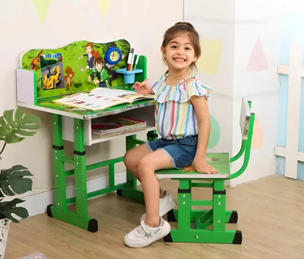 Mlu_Kids_Study_Table_And_Chair_Set_Height_Adjustable_Wooden_Baby_Desk_With_Aluminium_Laptop_Stand
