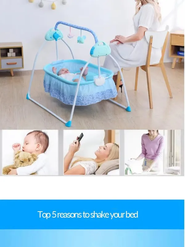 Mlu_Baby_Swing_Crib_Cradle_Cot_And_Stroller_Red_U