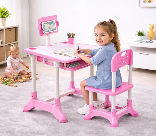 Engineered_Wood_Mlu_Kids_Desk_Baby_Desk_Kids_Study_Table_With_Chair_Multifunction_Table_And_Chair_68_Cm_48_Cm_84_Cm