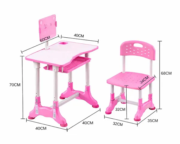 Mlu_Baby_Desk_Kids_Study_Table_And_Chair_Set_Height_Adjustable_Pink_Mdf_Multifunctional_Kids_Desk_For_Ages_2_11