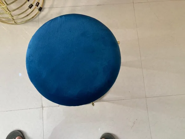 Mlu_Round_Velvet_Golden_Swivel_Stools_Set_Of_5_Blue_And_Golden_For_Home_Office_Bar_Kitchen_Dining_Room_And_Salon_Commercial_Stool