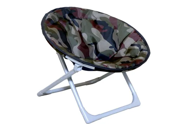 Mlu_Folding_Moon_Chair_With_Printed_Pattern_33_X_33_X_33_Cm_Multicolour_Metal_Frame