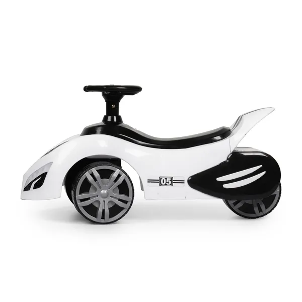 Mlu_Kids_Ride_On_Sports_Car_Yellow_And_Black_Racing_Design_Push_Car_With_Steering_Wheel_Indoor_Outdoor_Toy_Vehicle_Music_And_Lights_1_4_Years_White