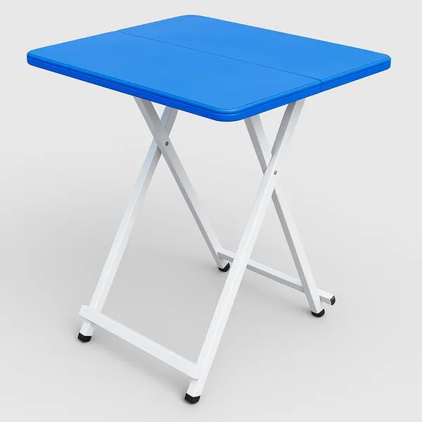 Mlu_Foldable_Multipurpose_Table_For_Home_Office_Study_Portable_Blue_Table_With_Strong_Metal_Frame_Lightweight_Easy_To_Store_And_Durable_Plastic_Top
