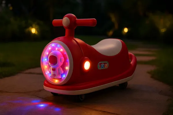 Mlu_Kids_Ride_On_Scooter_With_360_Swivel_Wheels_Light_Up_Front_Dome_With_Astronaut_Figure_Indoor_Baby_Ride_On_Push_Car_Premium_Safety_Design_Red