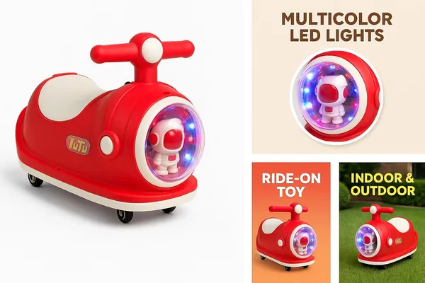 Mlu_Kids_Ride_On_Scooter_With_360_Swivel_Wheels_Light_Up_Front_Dome_With_Astronaut_Figure_Indoor_Baby_Ride_On_Push_Car_Premium_Safety_Design_Red