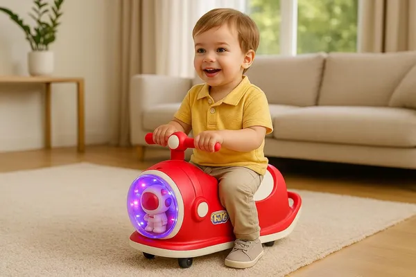 Mlu_Kids_Ride_On_Scooter_With_360_Swivel_Wheels_Light_Up_Front_Dome_With_Astronaut_Figure_Indoor_Baby_Ride_On_Push_Car_Premium_Safety_Design_Red