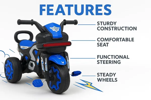 Mlu_Kids_Ride_On_Tricycle_Bike_For_Boys_Girls_Sturdy_3_Wheel_Pedal_Trike_With_Wide_Wheels_Comfortable_Seat_Easy_Grip_Handles_Blue_Baby_Tricycle_For_1_4_Years