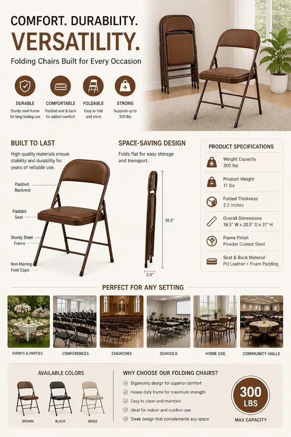 Mlu_Foldable_Padded_Folding_Chair_With_Cushion_Seat_Backrest_Heavy_Duty_Steel_Frame_Portable_Space_Saving_Chair_For_Home_Office_Events_Brown_1_Chair