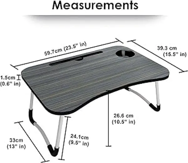 Mlu_Foldable_Laptop_Bed_Table_With_Cup_Holder_Tablet_Slot_Portable_Study_Desk_For_Bed_Sofa_Floor_Ergonomic_Curved_Lap_Desk_Metal_Legs_Breakfast_Work_From_Home_Table