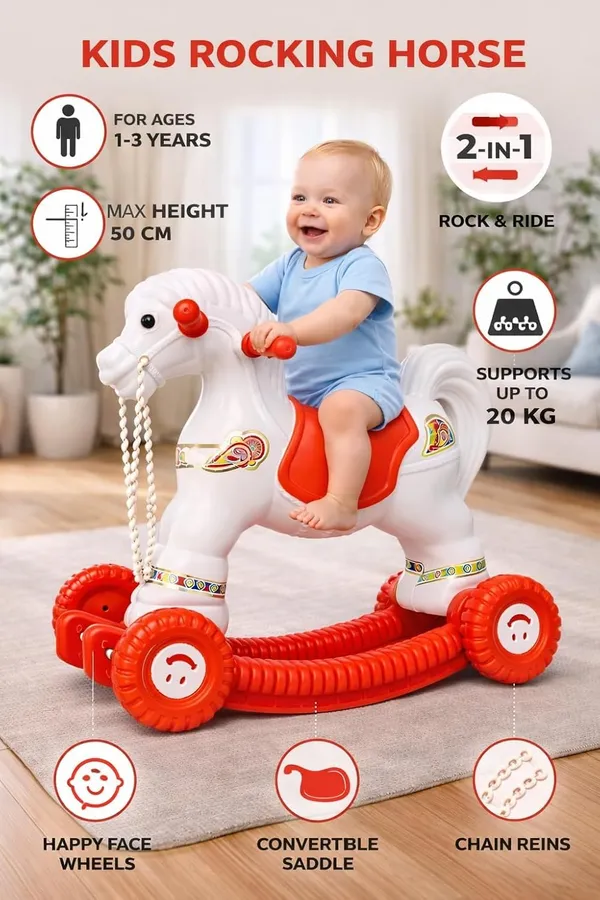 Mlu_2_In_1_Rocking_Horse_Ride_On_Toy_White_And_Red_Plastic_With_Wheels_And_Handle_For_Kids