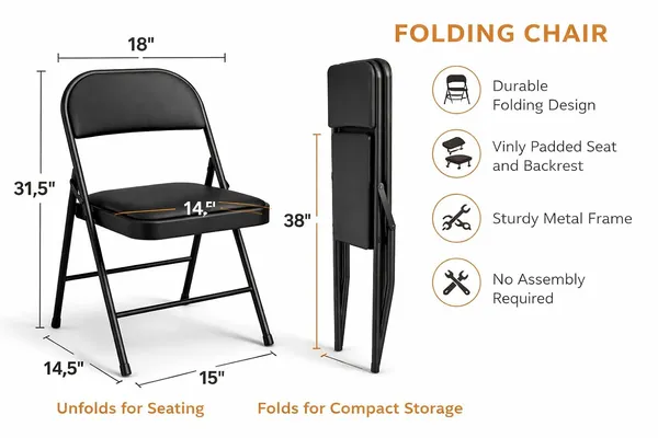Mlu_Set_Of_2_Folding_Chairs_With_Padded_Seat_Backrest_Heavy_Duty_Steel_Frame_Portable_Compact_Foldable_Chairs_Waterproof_Vinyl_Cushion_No_Assembly_Required_Black