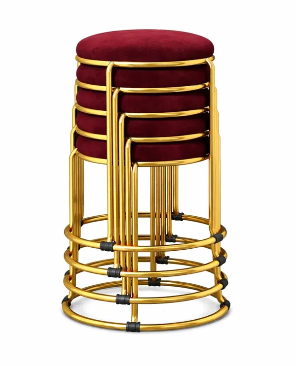 Mlu_Luxury_Velvet_Round_Stool_With_Gold_Metal_Frame_Stackable_Modern_Seating_For_Living_Room_Dining_Dressing_Table_Office_5_Red