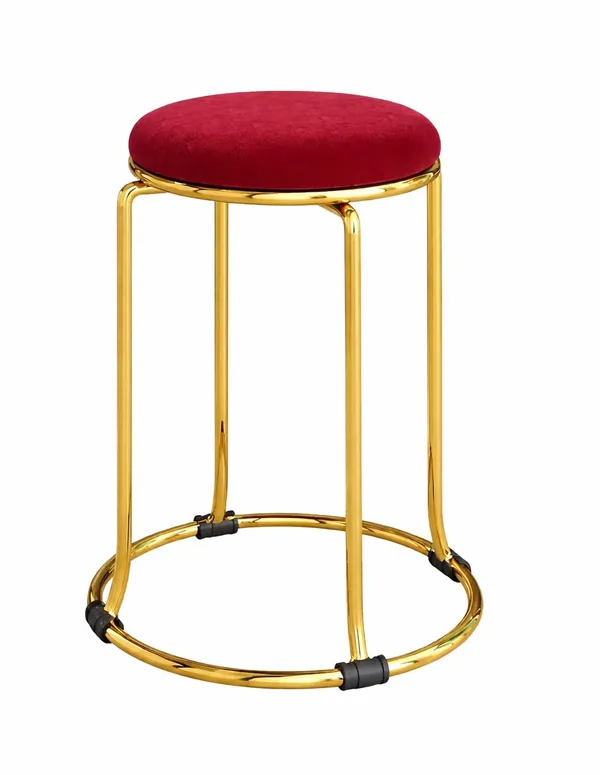 Mlu_Luxury_Velvet_Round_Stool_With_Gold_Metal_Frame_Stackable_Modern_Seating_For_Living_Room_Dining_Dressing_Table_Office_5_Red