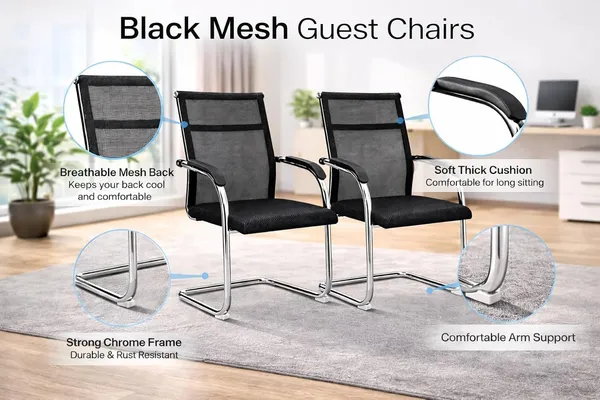 Mlu_Set_Of_2_Mesh_Office_Guest_Chairs_With_Armrests_Ergonomic_Waiting_Room_Chairs_Breathable_Back_Support_Cushioned_Seat_Chrome_Sled_Base_Black