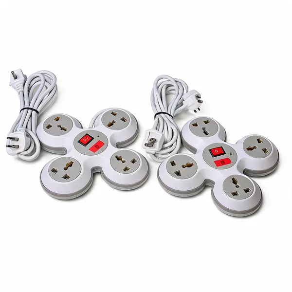 Mlu_4_1_Round_Strip_4_Mtr_Extension_Cord_6_Amp_4_Universal_Multi_Plug_Point_Extension_Board_With_Led_Indicator_-_Pack_of_2