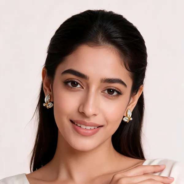 White_Alloy_Earrings_For_Women