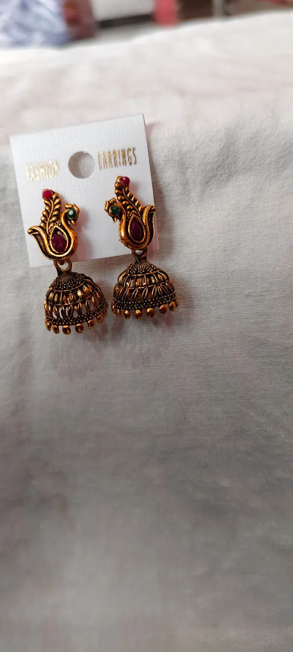 Multicolor_Alloy_Earrings_For_Women