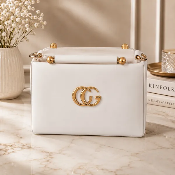 Women's_Premium_Box_Sling_Bag_with_Top_Handle_–_Pearl_White