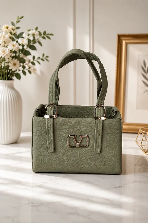 Women's_Premium_PU_Leather_Top_Handle_Handbag_–_Sage_Green