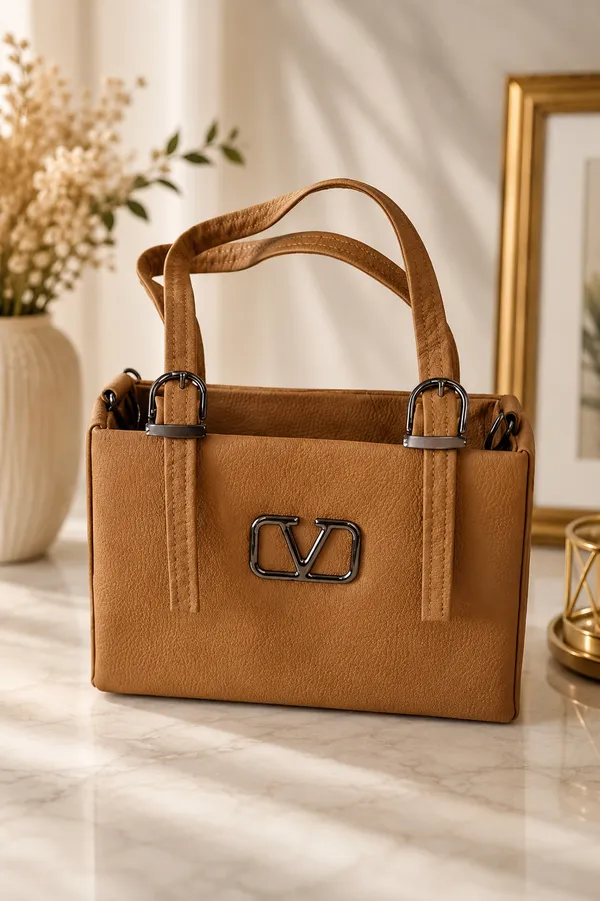 Women's_Premium_PU_Leather_Top_Handle_Handbag_–_Tan_Brown