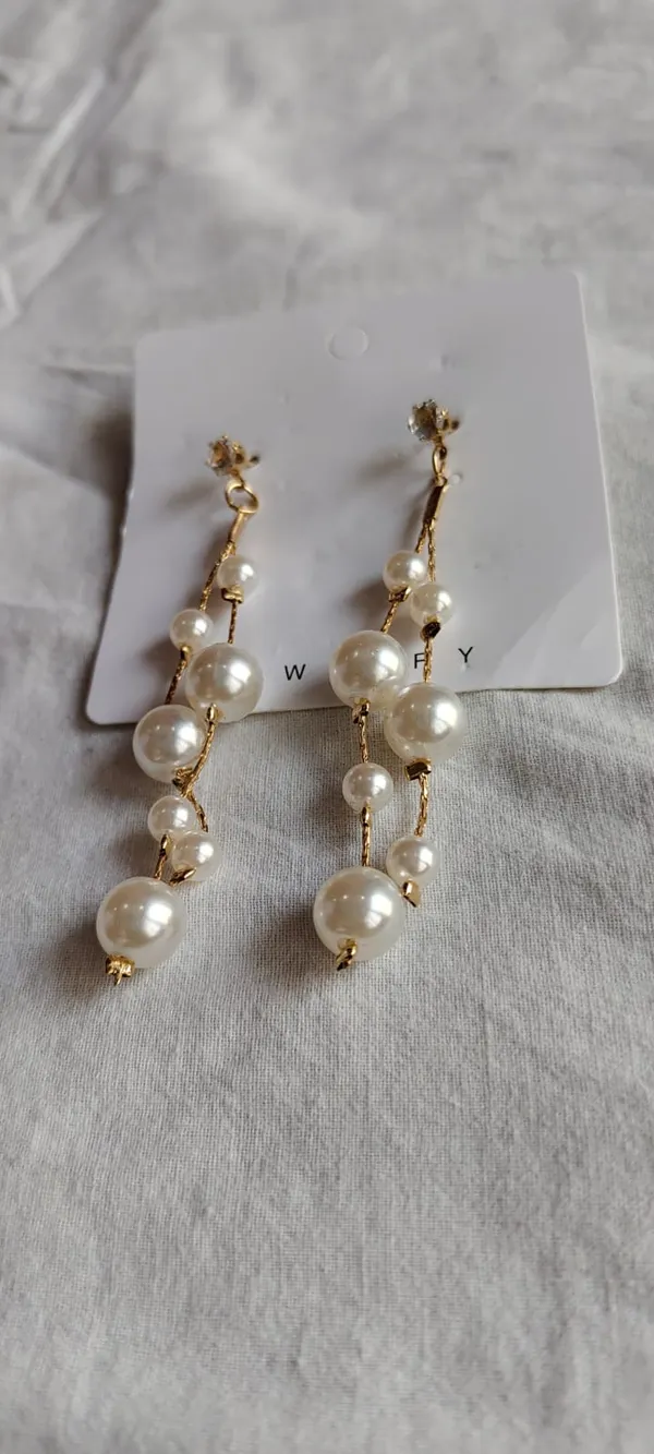 White_Alloy_Earrings_For_Women