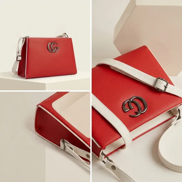 Red_Faux_Leather_Sling_Bag_with_Zipper_For_Women