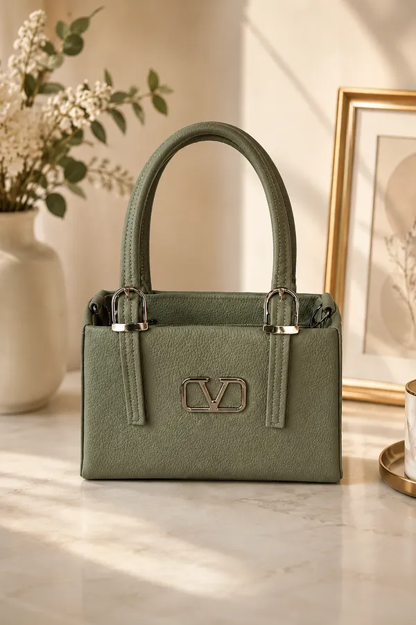 Women's_Premium_PU_Leather_Top_Handle_Handbag_–_Sage_Green