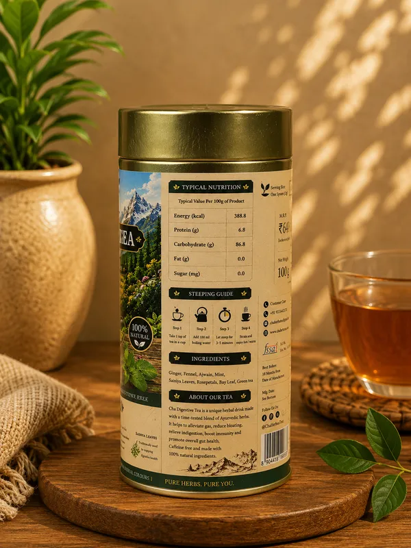Cha_Digestive_Herbal_Tea_Ginger_Fennel_Ajwain_Caffeine_Free